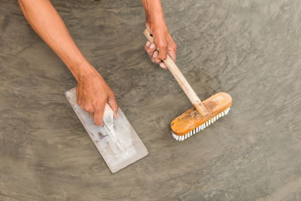 Driveway Concrete Staining in Renton