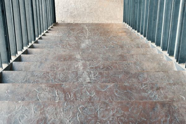 Cost of Concrete Stair Stamping in Renton