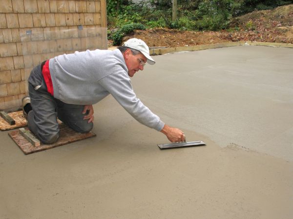 Concrete Slab Finishing in Renton